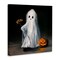 Stupell Industries Vintage Halloween Ghost & Pumpkin Canvas, design by Lindsay Kivi Fine Art